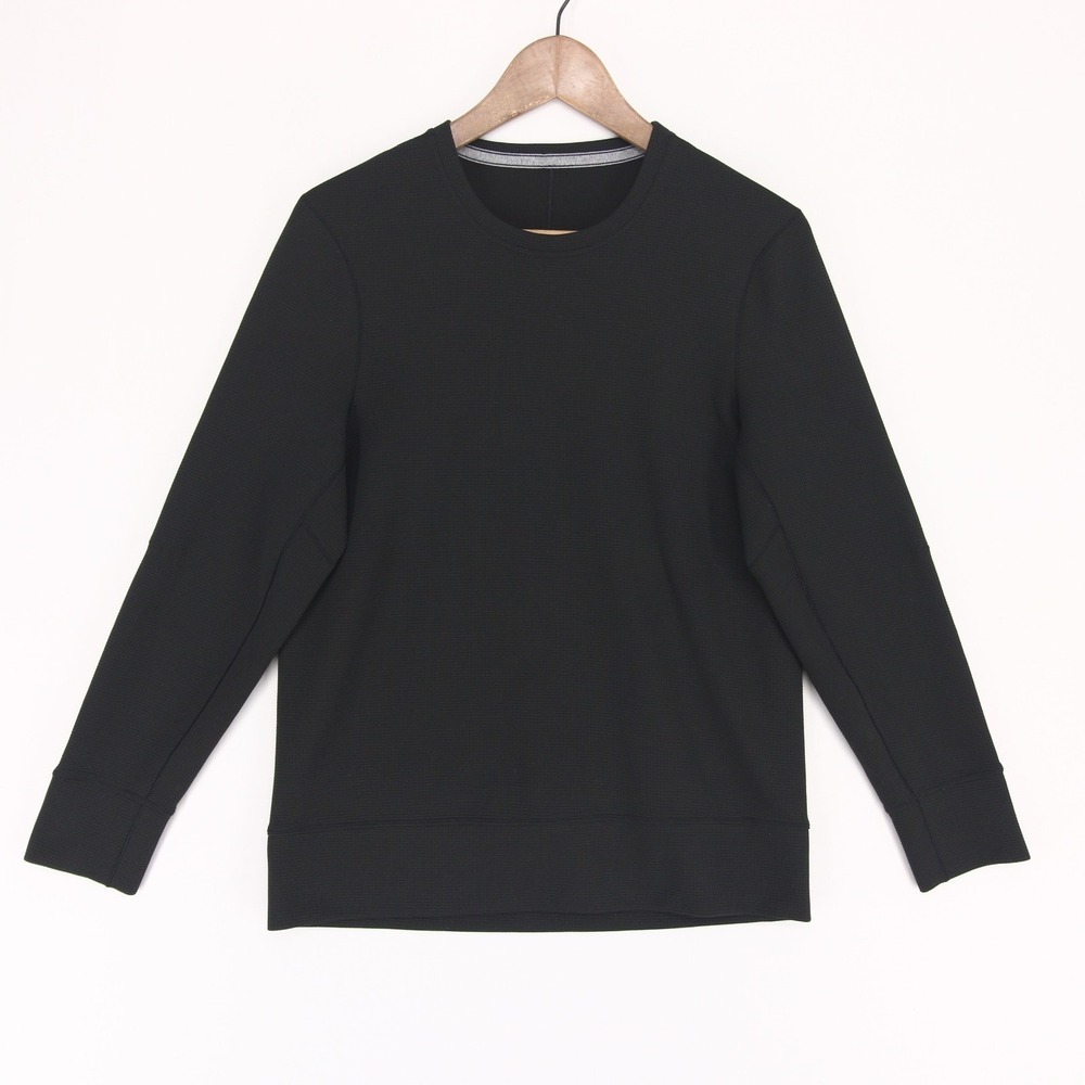 lululemon athletica Black Crewneck Sweater